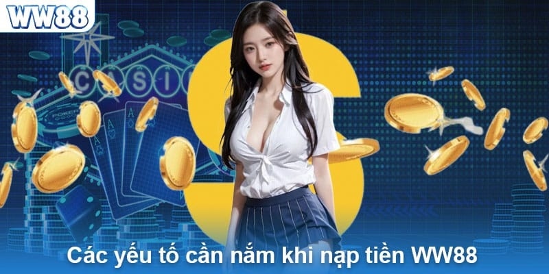 Các câu hỏi phổ biến về vấn đề nạp tiền tại nhà cái WW88